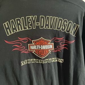 Harley Davidson Black long sleeve tshirt 2X